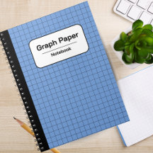 Blå & Vit Klassisk Fyrkantigt Rutad Personlig Noti