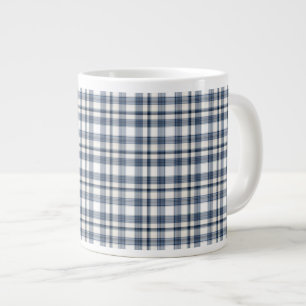 Blå vit papp 1 jumbo mugg