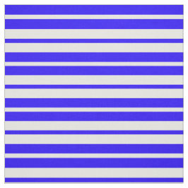 Blå vit Rand Mönster Design Tyg