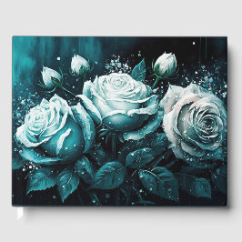 Blå & Vit ros Gästböcker