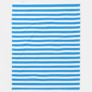 Blå vit stripe-Elegant, moské Fleecefilt
