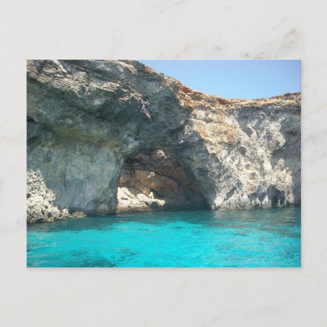 Blå Vykort (Framsida)