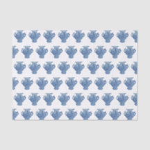 Blå Willow Chinoiserie Ginger Krukor  