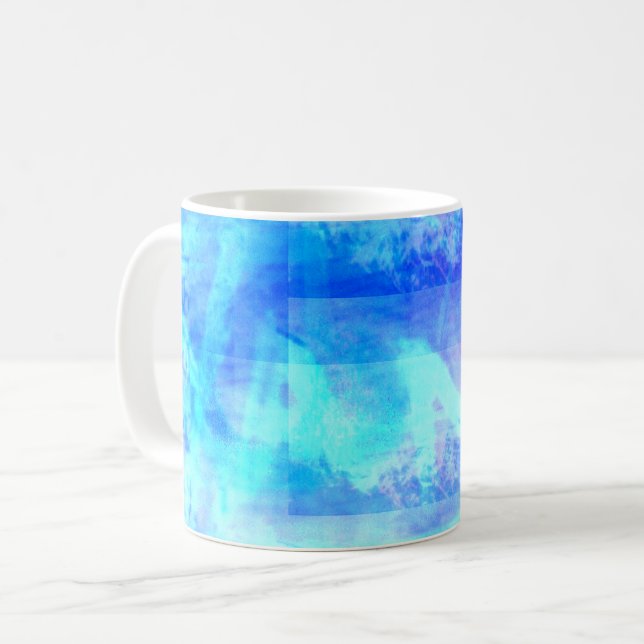 Blå Yank kaffemugg (Framsida vänster)