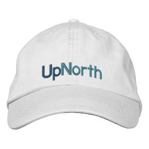 Blå Yooper UpNorth Broderad Keps