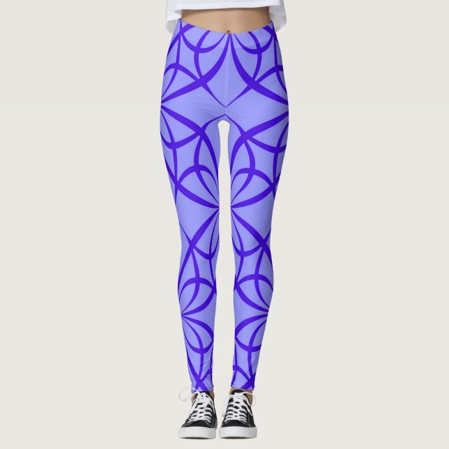 Blå | Zazzle_Growshop Leggings (Framsida)
