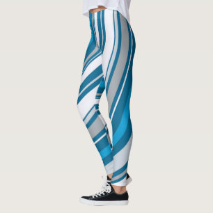 Blå Zazzle_Growshop Leggings