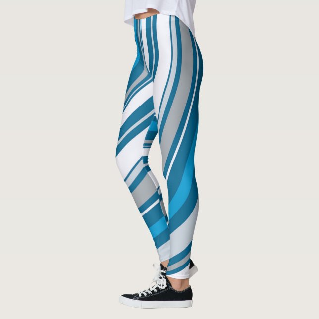 Blå | Zazzle_Growshop Leggings (Vänster)
