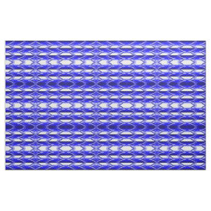 Blå zigzag tyg