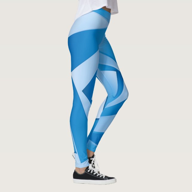 Blåa Ark Leggings (Höger)