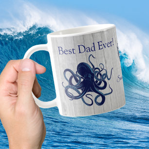 Blåa bästa Pappa någonsin Cof Kaffemugg