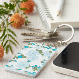 Blåa blommor, Blommönster, Mönster om blommor