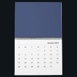 Blåa blommor kalender<br><div class="desc">Blåa blommor</div>