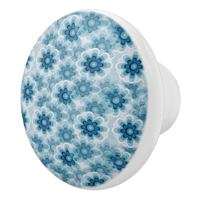 Blåa blommor knopp (Höger)