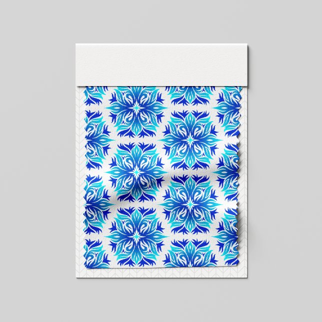 Blåa blommor, Mönster av blommor, Blommönster Tyg (Skapare uppladdad)