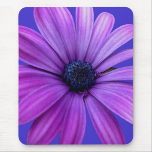Blåa blommor Mousepad Daisy Computer Gifts Musmatta
