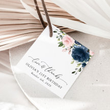 Blåa blommor, Rosa Flowers, Boho, Birthday