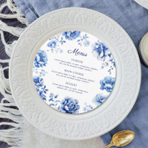 Blåa blommor-rundan