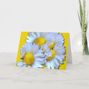 Blåa Daisy Kort