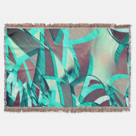 Blåa eller cyan slår uppåt rött, nedtonad bild filt