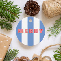 Blåa jultomten "Merry"