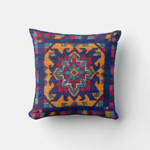 Blåa Kilim Lumbar Pillows för hand: Comfort Mee Kudde