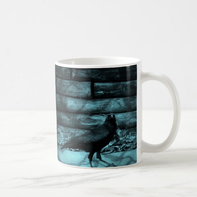 Blåa Kråkans skuggor Kaffemugg (Höger)