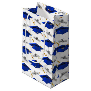 Blåa Studentmössor med examensbevis