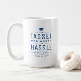 Blåa tassel var värd hassle Studenten Kaffemugg