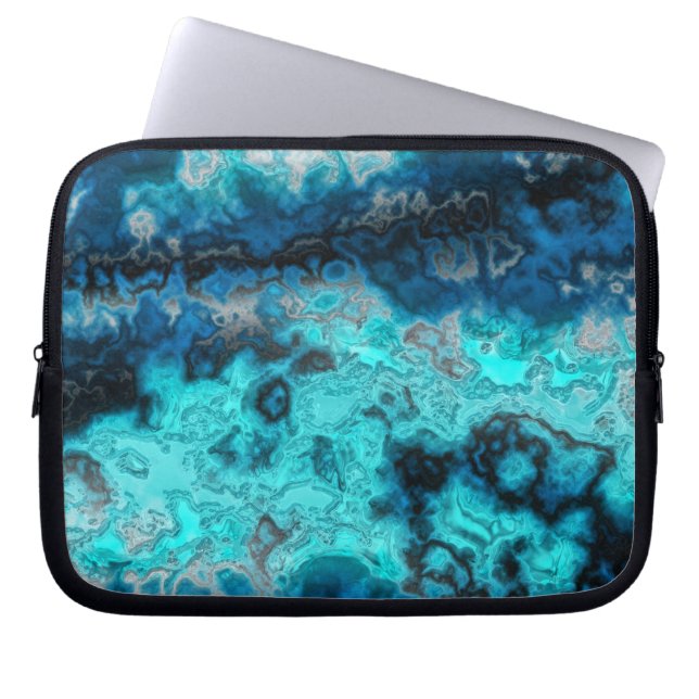 Blåagat Laptop Sleeve (Framsidan)