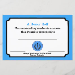 Blåakademiskt utbildningsbevis