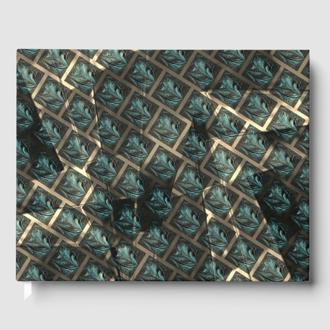 Blåaktig grått-mutation, under mörk spot i linjer gästböcker (Framsida)