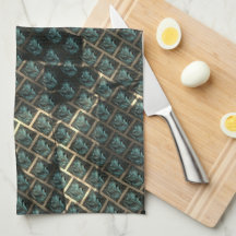 Blåaktig grått-mutation, under mörk spot i linjer