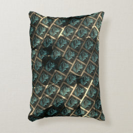 Blåaktig grått-mutation, under mörk spot i linjer prydnadskudde