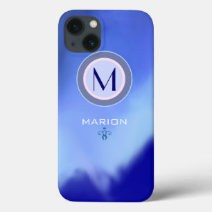 blåaktig monogram