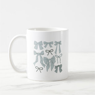 Blåaktiga korvar kaffemugg