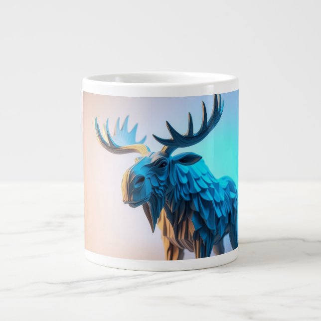 Blåälg Majestät Jumbo Mugg (Framsidan)