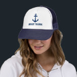 Blåankor för Namn-flottan Keps<br><div class="desc">Blåankörshatt för Namn vid havets flotta</div>