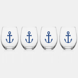 Blåankor Nautisk design