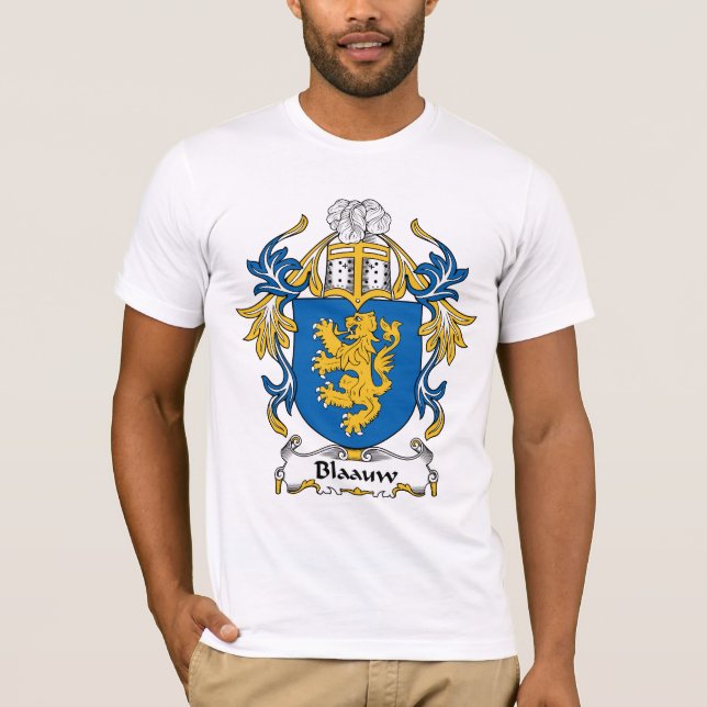 Blaauw familjvapensköld tee (Framsida)