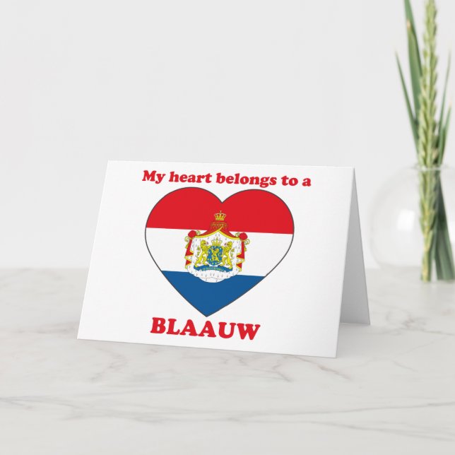 Blaauw Helgkort (Framsida)