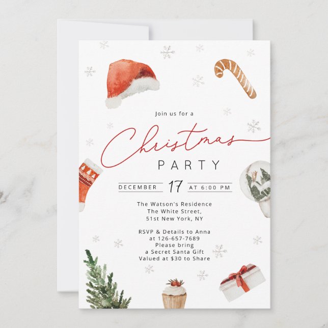 Blåbädd, födelsedagsinbjudan, blåbär 1:a födelseda inbjudningar (Framsida)