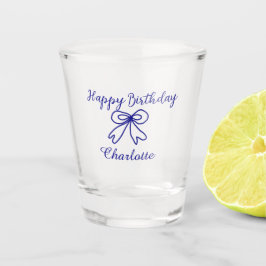 Blåbåge CUTIE ADD NAMN BABY grattis på födelsedage