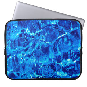 Blåbakgrund Laptop Fodral