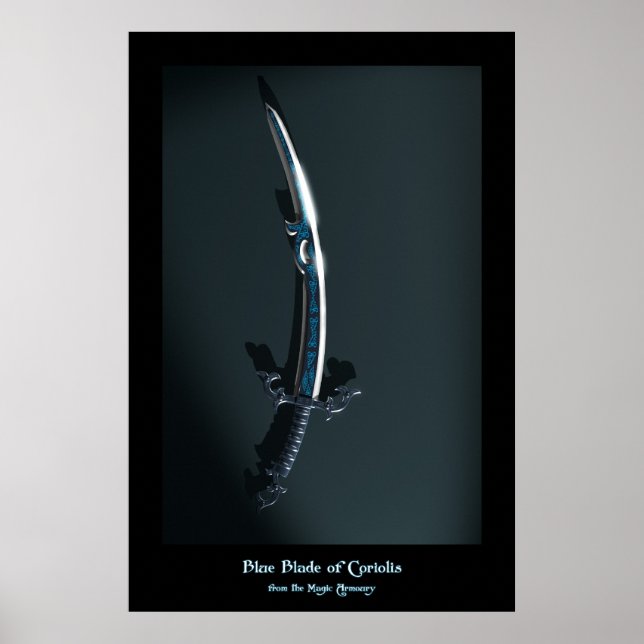 Blåbalde Coriolis från Magic Armory Poster (Framsidan)