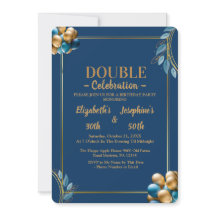 Blåballonger och guld-dubblor