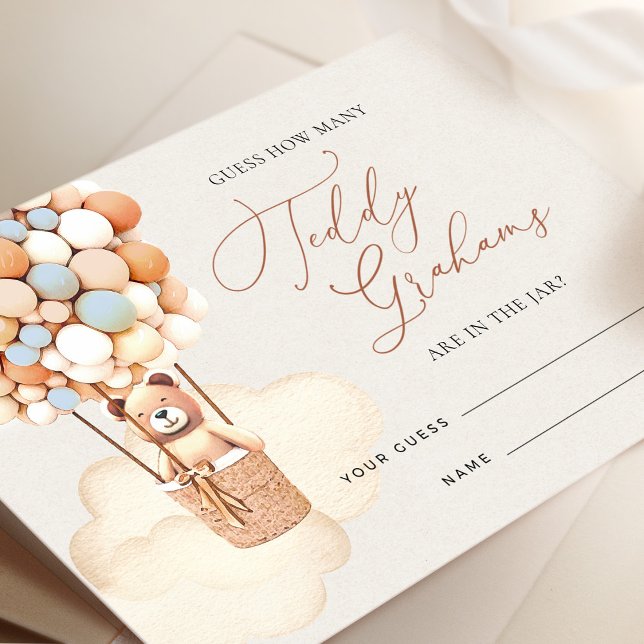 Blåballonger vet hur många Grahams Biljett Tilläggskort (Skapare uppladdad)