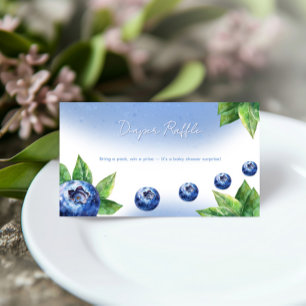 Blåbär, babyskor, hårklingskort visitkort
