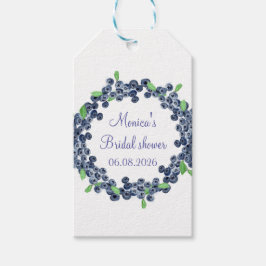 Blåbär blåbär Möhippa Party Presentetikett