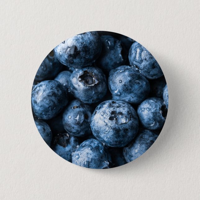 Blåbär Frukt Knapp (Framsida)